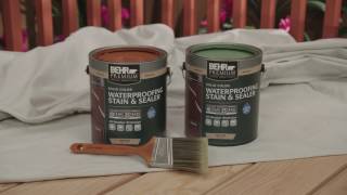 BEHR Stain amp Finish Project How Tos Fences [upl. by Ahsa761]