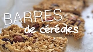 Barres de cereales [upl. by Ahsiekrats]