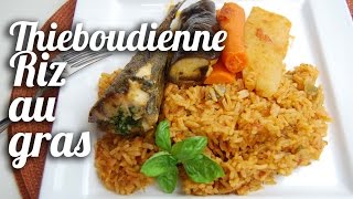 riz au gras Thieboudienne Afrique de lOuest [upl. by Fronnia673]