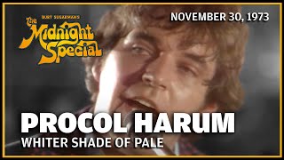 Whiter Shade of Pale  Procol Harum  The Midnight Special [upl. by Ahsimrac]