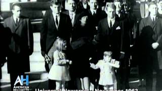 quotThe World Mournsquot Nov 1963 Universal Newsreel [upl. by Nevuer900]