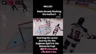 NHl25  Be a Pro Goalie  gloves saves kick it nhl25 goalie hockey save [upl. by Juakn]