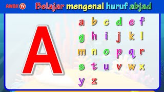 Belajar Membaca dan Mengenal Huruf Abjad ABCD [upl. by Inaleon]