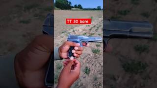 Norinco TT 30 bore pistol Review and fire pistol glock [upl. by Berte]