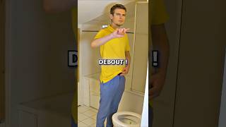 ARRÊTEZ de faire pipi debout  🟡 science toilettes urine apprendre [upl. by Nedyarb]