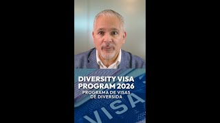 Lotería de Visas de Diversidad 2026 [upl. by Gerrilee]