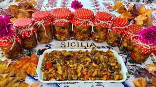 Cea mai buna Caponata Siciliana  reteta o am de la un bucatar dintrun mare restaurant Sicilian [upl. by Nuncia]