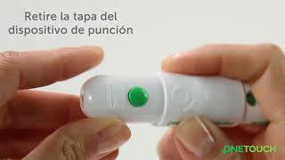 Cómo utilizar el dispositivo de punción OneTouch® Delica® Plus [upl. by Jillie510]