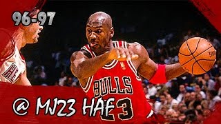 Michael Jordan Highlights vs Heat 19961106  50pts Scoring with ease [upl. by Aenet327]