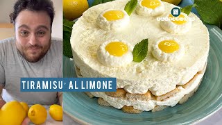 Tiramisù al Limone  fresco e goloso [upl. by Lacim]