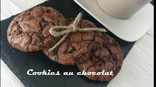 Recette des cookies au chocolat facile [upl. by Orecic158]