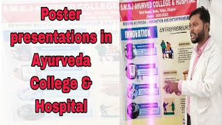 Poster Presentations in ayurvedic Medical College Chapra poster posterdesign posterpresentation [upl. by Mitran]