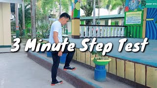 3Minute Step Test  PFT Tagalog Explanation [upl. by Barcellona]