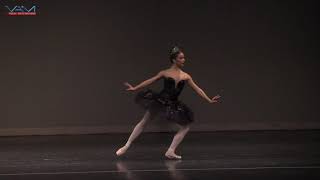 Alma Dance School Student Katherine Ochoa at YAGP 2019 Chicago Black Swan Variation [upl. by Nivrek]