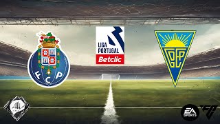 FC Porto 4 x 0 Estoril  10 rodada Campeonato Português 2425  EA FC [upl. by Stern]