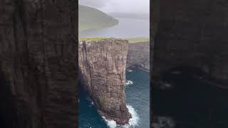 Lake Sorvagsvatn in the Faroe Islands A lake over the Atlantic Ocean [upl. by Anoynek26]