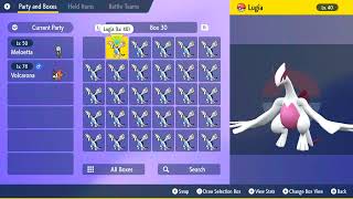 Pokemon scarlet and violet shiny Lugia giveaway [upl. by Darom]