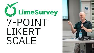 How to add a 7 point Likert scale LimeSurvey 👌 [upl. by Nevar]