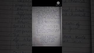 Daltons Atomic theory Best notes for exam shorts [upl. by Ayardna]