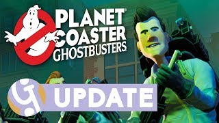 👻 Ghostbusters DLC Rides amp Scenery Overview  Planet Coaster [upl. by Liberati]