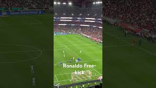 Ronaldo Freekick vs Croatia ronaldo cr7 goals freekick [upl. by Elimaj]