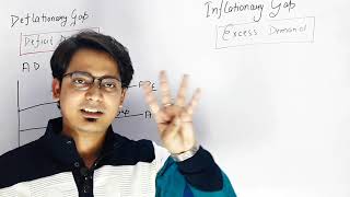 Inflationary gap and deflationary gap imp BY SAURAV ARYA [upl. by Hcurob605]