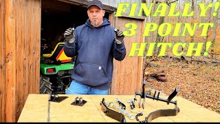 FINALLY RUEGG 3POINT hitch FULL INSTALL for the JOHN DEERE 430 [upl. by Norven]