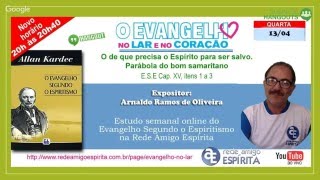 O de que precisa o Espírito para ser salvo Parábola do bom samaritano [upl. by Sandeep]