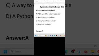 Python coding challenge363shorts shortsfeed shortvideo shortsvideo python coding short ai [upl. by Maker]