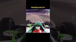 When a racing moment happens in IndyCar that reminds you of Pierre Gasly [upl. by Divod294]