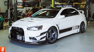 Building a 2013 Mitsubishi Lancer Evolution X GSR in 16 Minutes [upl. by Tessa394]