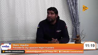 Conversamos con Mario Aguilar  Presidente Agrupación Night Hunters [upl. by Kcyred198]