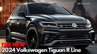 Revolutionary Ride The AllNew 2024 Tiguan R Line Revealed [upl. by Drazze]