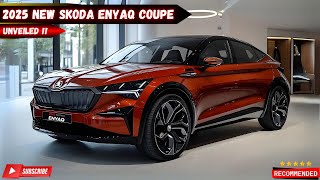 Unveiling The New 2025 Skoda Enyaq Coupe The Electric SUV Thats Setting New Standards [upl. by Idnarb]