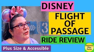 Disney  Avatar Flight of Passage  Ride Review  Plus Size and Accessible [upl. by Urbai]