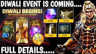 Diwali Is Coming 2024 FREE FIRE Free Magic Cube Gloowall amp Diwali Giveaway Event Diwali Events FF [upl. by Eimmac]