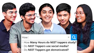 NEET Toppers Answer MOST SEARCHED Questions about NEET ft Jahnavi Akanksha Dhruv Mrinal Haziq [upl. by Luthanen]