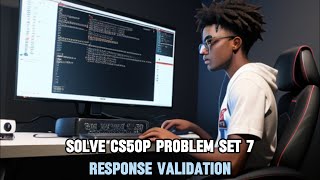 RESPONSE VALIDATION CS50 PYTHON PROGRAMMING 2024 [upl. by Aritak]