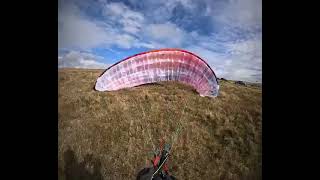 Paragliding Ireland Paul Cunningham Dungiven [upl. by Enialahs]