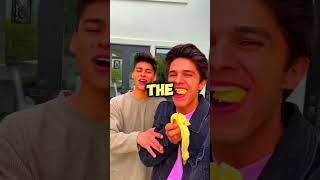 The shocking moment when Brent Rivera almost drowned with eating😮 [upl. by Yllatan865]