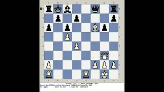 Ni Hua vs Wenz Christian  World Cities Chess 2nd 1999 Shenyang China [upl. by Urbannal884]