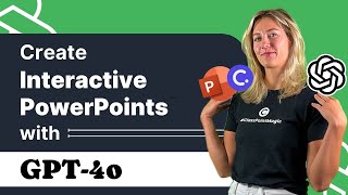 Create Interactive PowerPoint Presentations with GPT4o [upl. by Llednohs]