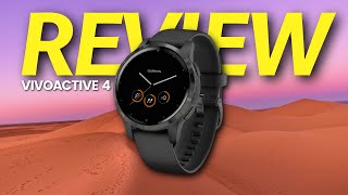 Garmin Vivoactive 4 Review 2024  Watch Before Buying  Best Smartwatch in 2024 [upl. by Arrat262]