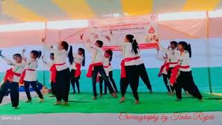 Mera Rang De Basanti Chola  Western Dance Academy  Burnpur  Desh Bhakti Dance  Independent day [upl. by Aldercy]