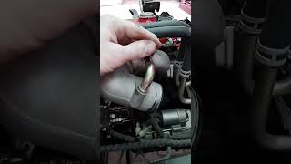 four cylinder diesel engine check blow by [upl. by Yelhak]