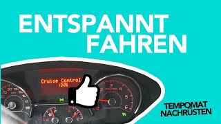 Tempomat im Van nachrüsten Fiat Ducato Originalhebel  wir zeigen wie es geht 🕛 [upl. by Nrehtak]