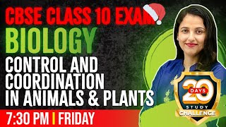 CBSE Class 10 Biology  CONTROL AND COORDINATION IN ANIMALS AND PLANTS  Chapter 2  Exam Winner [upl. by Tsai602]