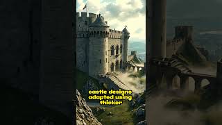 The Evolution of Castles and Fortresses shorts castle history [upl. by Deyes767]