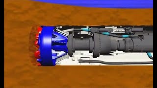 Installation of Gravity Flow Pipelines Using Slurry Microtunneling  Akkerman [upl. by Battista]