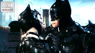 Batman Earns A Kiss From Catwoman Batman Arkham Knight 4K UHD [upl. by Friedrick636]